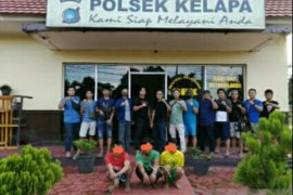 Polres Bangka Barat ringkus tiga pelaku pencurian dengan pemberatan