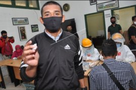 Pemain PSMS Medan tes cepat COVID-19