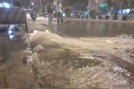 PDAM Pontianak perbaiki pipa pecah di Jalan Gajah Mada