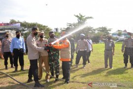 Batola gelar apel kesiapsiagaan Karhutla