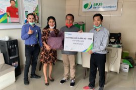 BPJAMSOSTEK Perintis Tabanan bayarkan klaim JHT Rp11 miliar lebih