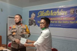 Kapolda silaturahim ke PWI Sumsel, minta sinergi sukseskan pogram PDK