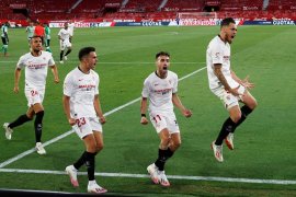 Seorang pemain Sevilla positif terinfeksi virus corona