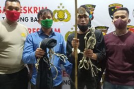 Polres Tanjung Balai tangkap pencuri sarang burung walet