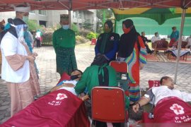 Milad Ke-55, Pemkab Inhil dan PMI gelar donor darah bagi ASN dan non ASN