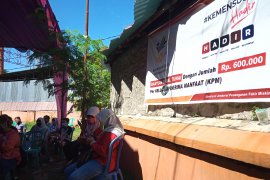 Akhirnya Bansos tahap II dari Kemensos disalurkan Kantor Pos Padang