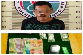 Polsek Barus amankan kuli bangunan miliki 29 bungkus sabu