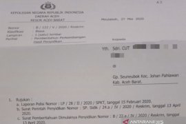Pukul isteri, AS ditetapkan jadi tersangka di Meulaboh