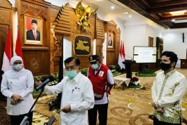 Jusuf Kalla ingatkan kedisiplinan masyarakat Jatim cegah penyebaran COVID-19