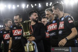 Napoli menangi gelar Piala Italia usai bantai Juventus. Berikut kronologinya