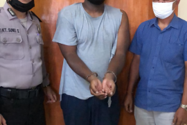 Polisi tangkap warga Amerika diduga curi emas di Kuta