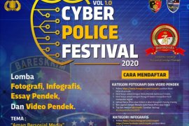 Bareskrim menggelar "Cyber Police Festival" untuk sambut HUT Bhayangkara