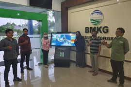 BMKG pasang  WRS di Stasiun Geofisika Deliserdang