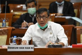 Menkumham sebut 222 Napi asimilasi kembali berulah hingga Juni
