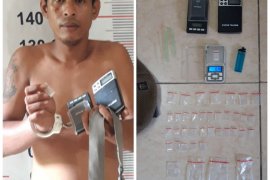 Polisi Bahorok Langkat tangkap warga Kampung Tempel miliki sabu-sabu