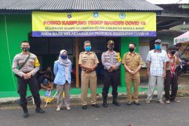 Warga Kelurahan Kelapa bangun kampung tangguh mandiri COVID-19