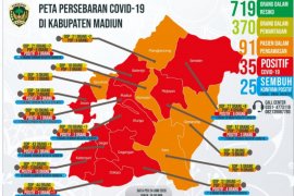 Ada satu kasus baru, jumlah warga Madiun terpapar corona menjadi 35 orang