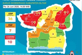24 warga Blitar terinfeksi virus corona, lima orang meninggal