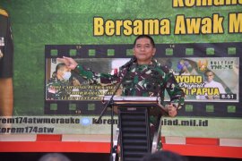 Danrem 174: Media ekspouse berita pedomani KEJ wartawan