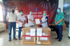Adaro MetCoal bantu alat ventilator untuk RS Palangkaraya