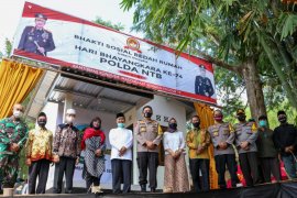 Kapolda NTB: swakelola pembangunan rumah warga wujud sinergitas TNI-Polri dan pemda