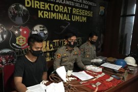 Resmob Polda Sulsel ringkus pencuri kabel optik gardu PLN
