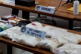 Polda Metro Jaya sita 11,82 kilogram sabu dari empat pengedar