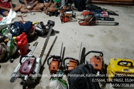 Tim gabungan tetapkan tiga tersangka kasus pembalakan hutan secara liar