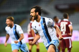 Lazio balikkan kedudukan untuk karamkan Torino 2-1