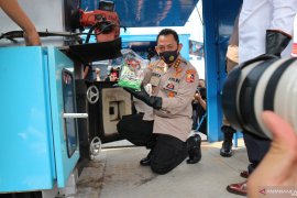 Satgasus Polri  musnahkan 1,2 ton sabu