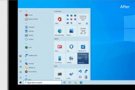 Microsoft kenalkan desain baru untuk segarkan menu "Start" pada Windows 10