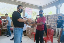 Warga wilayah karantina Covid-19  dapat bantuan logistik