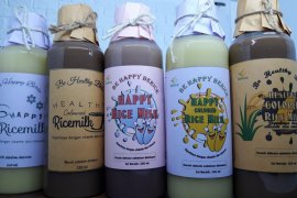 Balitbangtan kenalkan susu beras fortifikasi, baik untuk bumil