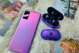 Spek dan harga Samsung Galaxy S20+ dan Buds+ BTS Edition