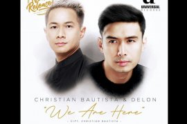 Delon dan Christian Bautista secara resmi meluncurkan lagu kolaborasi
