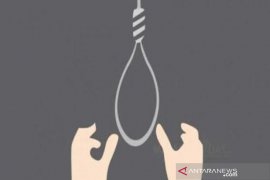 Polres OKU pindahkan jenazah tergantung diduga bunuh diri