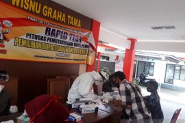 4.727 PPDP jalani tes cepat COVID-19 sebelum coklit data pemilih Pilkada Jember