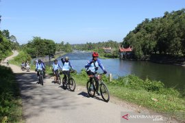 PLN Sumbar gowes tour de PLTA Singkarak, cara memantau aset