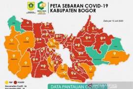 Kecamatan Cariu Bogor kembali jadi zona hijau