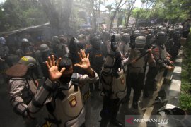 Pengamanan Unjuk Rasa Tolak RUU Omnibus Law