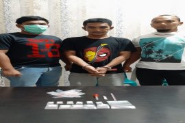 Narapidana asimilasi pengedar sabu-sabu ditangkap Satresnarkoba Polres Binjai