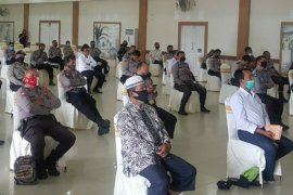 Polres Simalungun gelar sosialisasi penanganan pasien COVID-19 dan adaptasi kebiasaan baru