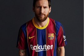 Barcelona rilis jersey baru untuk musim 2020/21