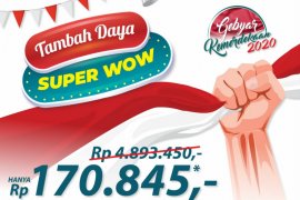 PLN beri diskon tambah daya "Super Wow" melalui Gebyar Kemerdekaan 2020