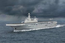 Kapal serbu amfibi China meluncur bersamaan Taiwan latihan militer tahunan