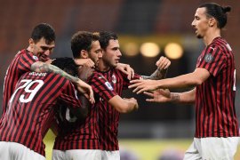 AC Milan bangkit dari ketinggalan untuk pukul Parma 3-1