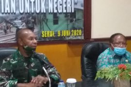 Danpusterad Wasev TMMD Kodim 1709 di Kepulauan Yapen