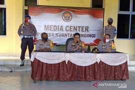 Polres Kuansing gelar press release sampaikan prestasi