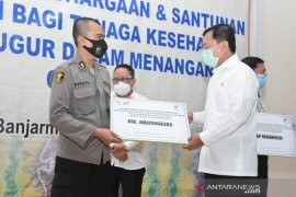 Rumah Sakit Bhayangkara Banjarmasin dapatkan insentif tenaga kesehatan dari Menkes