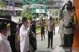 Kapolda Kalsel kawal Kunker Menteri Kesehatan di Banjarmasin